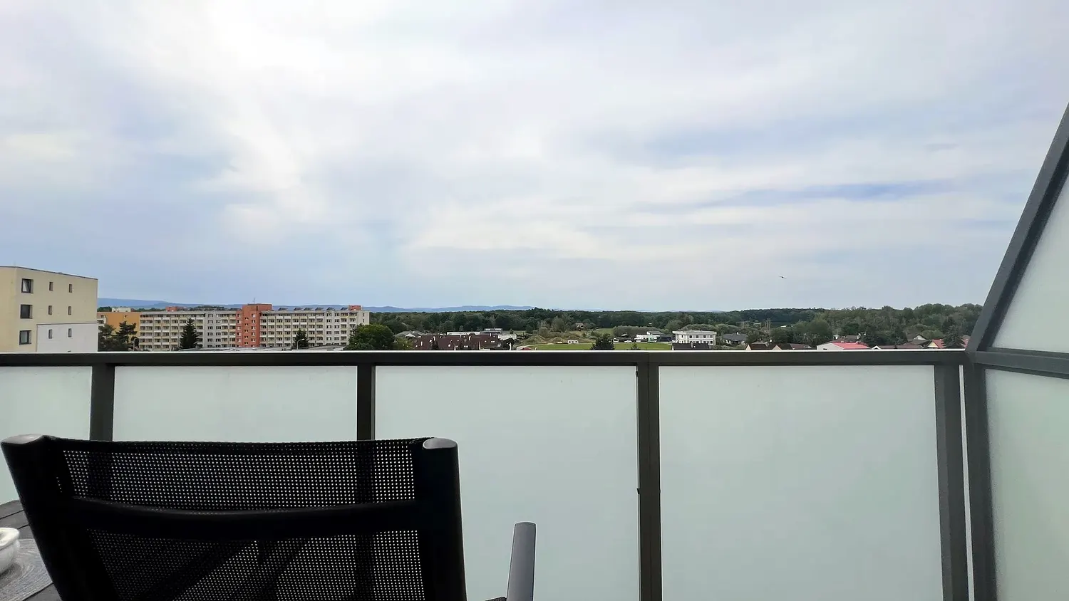 Balkon s výhledem, apartmán 2+kk