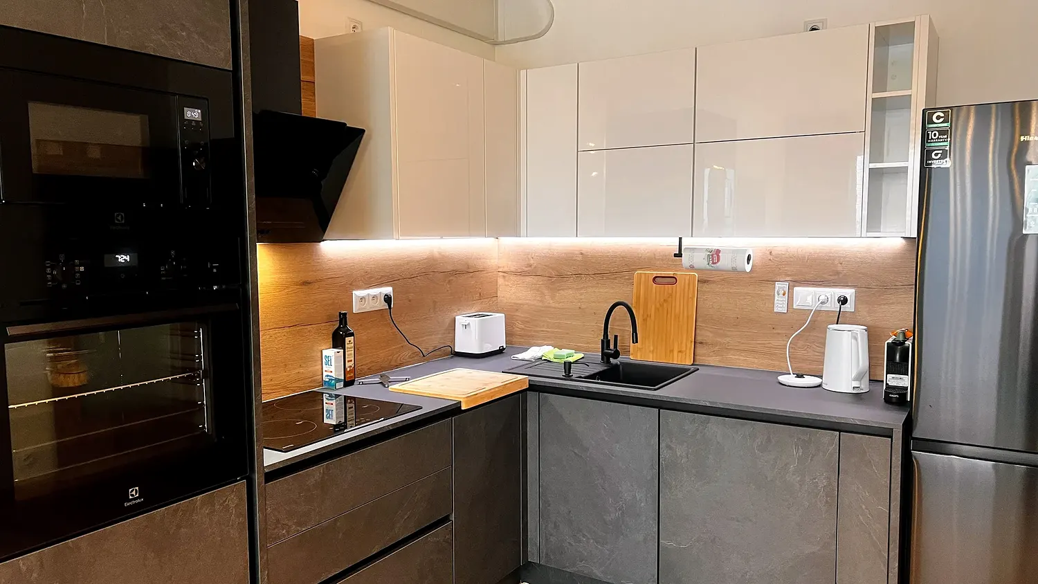 Kuchyně, apartmán 2+kk