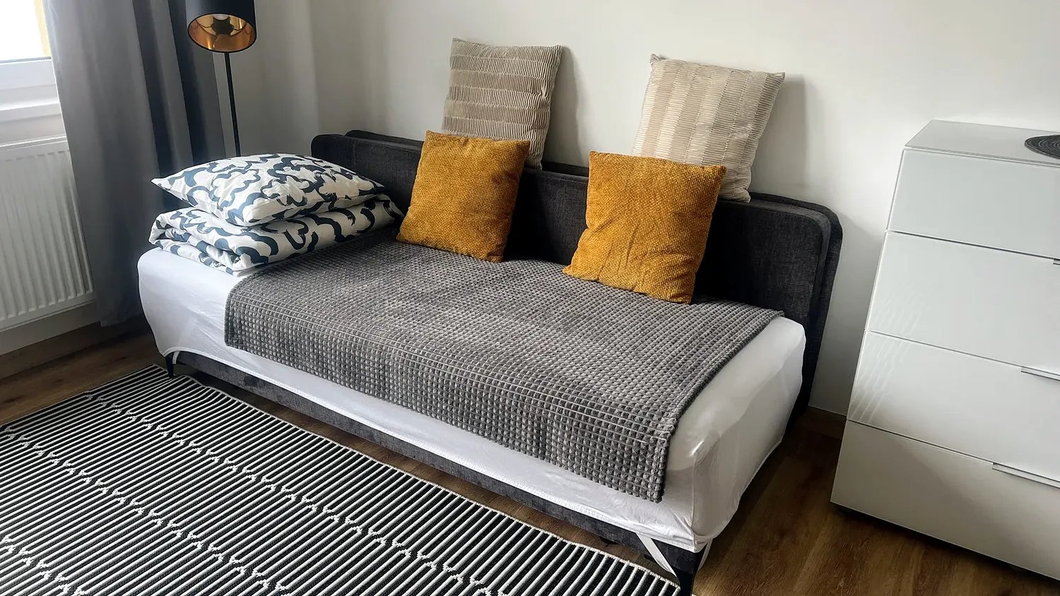 Obývací pokoj, apartmán 2+kk