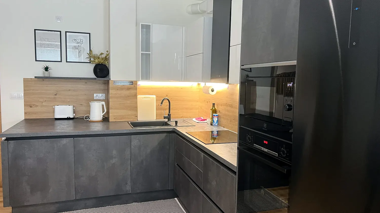 Kuchyně, apartmán 3+kk